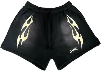 Hellstar Sports Flame Shorts Black (NFC) product photo