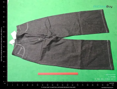 JCAESAR 12oz Raw Denim Banana Jeans QC photo