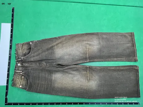 Maison Margiela Flared Brown Jeans QC photo