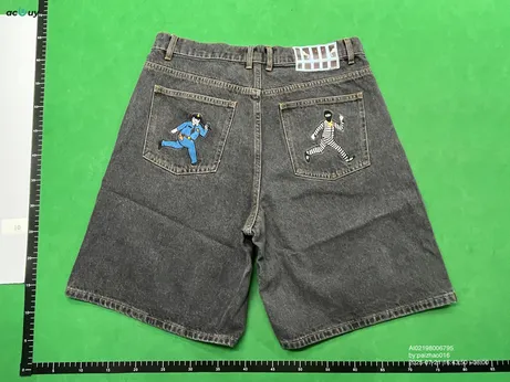 Poser Cop and Robber Denim Shorts QC photo