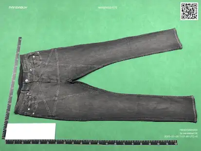 Rick Owens DRKSHDW Dark Dust Detroit Cut Jeans QC photo