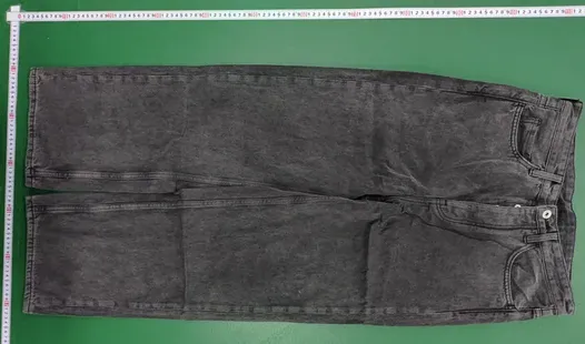 Vuja De 009 WES Grey Baggy Washed Jeans QC photo