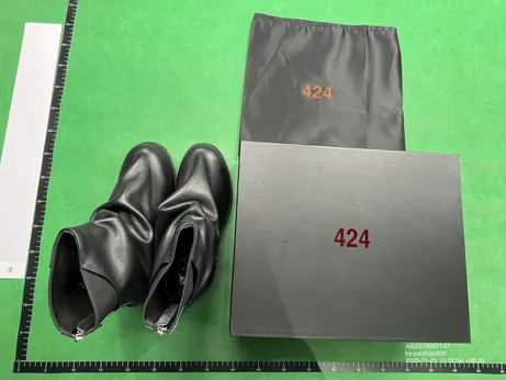 424 Marathon Black Boots QC photo