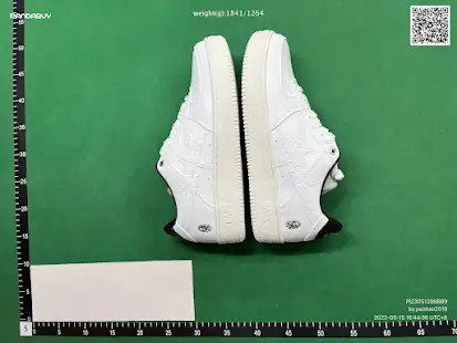A Bathing Ape Bape Sta Low White Leather QC photo