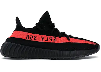 adidas Yeezy Boost 350 V2 Core Black Red product photo