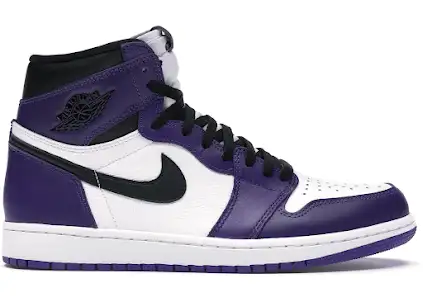 Jordan 1 Retro High Court Purple White product photo