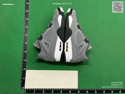 Jordan 4 Retro Cool Grey QC photo