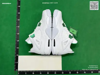 Jordan 4 Retro Metallic Green QC photo
