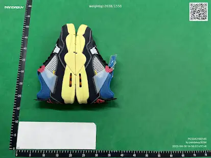 Jordan 4 Retro Union Off Noir QC photo