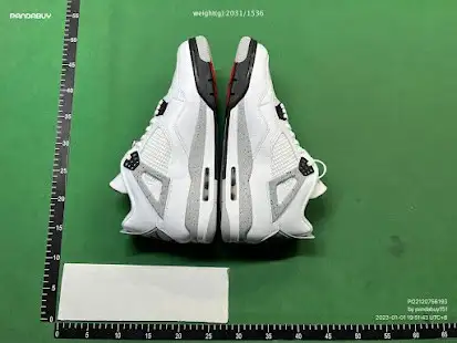 Jordan 4 Retro White Cement QC photo