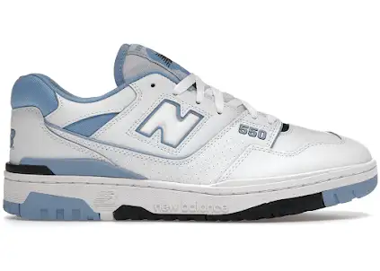 New Balance 550 UNC White University Blue product photo