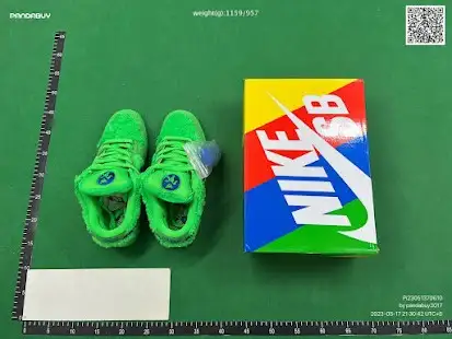 Nike SB Dunk Low Grateful Dead Bears Green QC photo