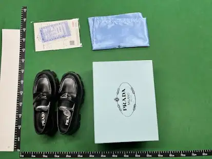Prada Monolith Leather Loafers QC photo