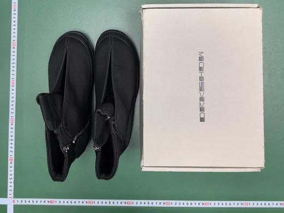 Rick Owens DRKSHDW Hoof Dunks Sneakers QC photo
