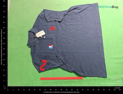 Balenciaga Polo Shirt Navy QC photo