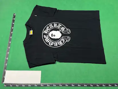 Bape x Chrome Hearts Tee QC photo