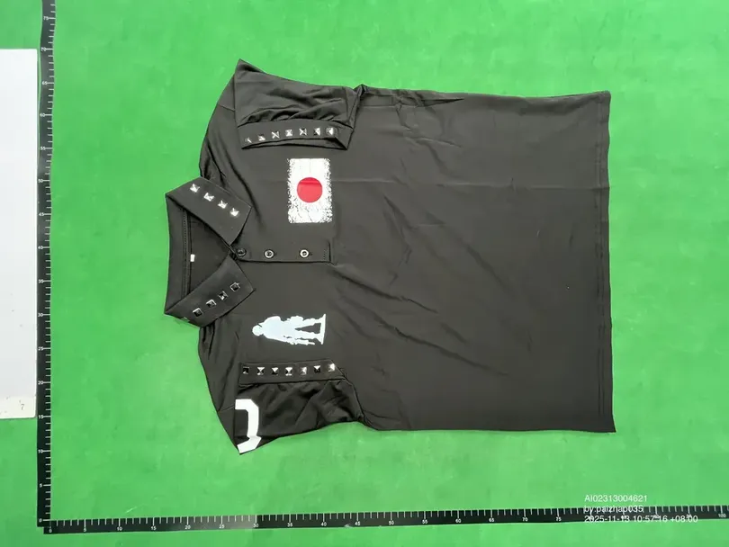 Black Japan Army Polo QC photo