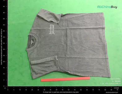 Broken Planet Market Basic Washed Black Tee QC photo
