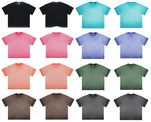 Cheap Unbranded Blank Washed Heavy Tees product photo