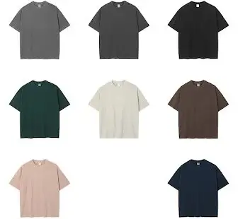Cheap Unbranded Blank Washed Tees #1 product photo