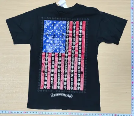 Chrome Hearts USA Flag Tee QC photo