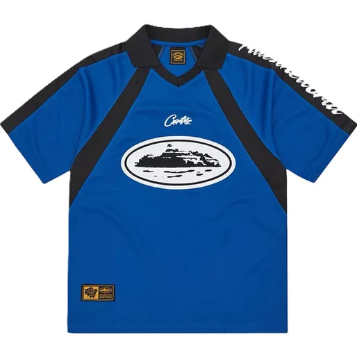 Corteiz Alcatraz Football Jersey Blue product photo