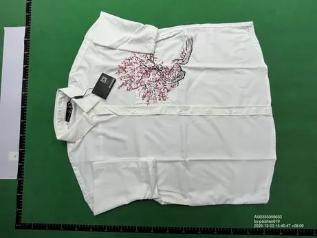Derschutze Cherry Blossom Button Up Shirt QC photo