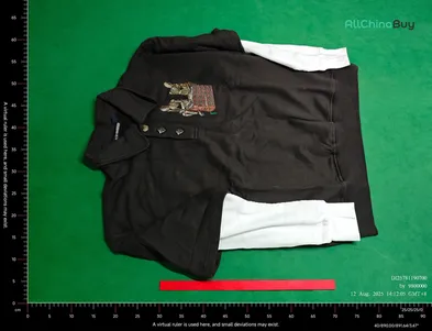 Derschutze Gallery Layered Long Sleeve Polo QC photo