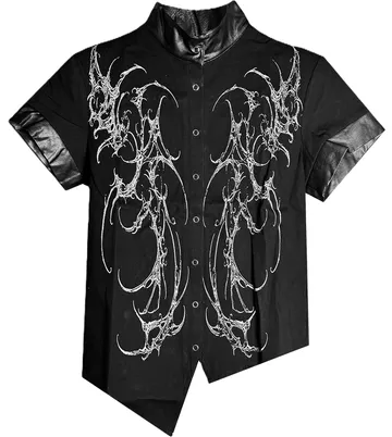 DETW Cyber Leather Shirt product photo