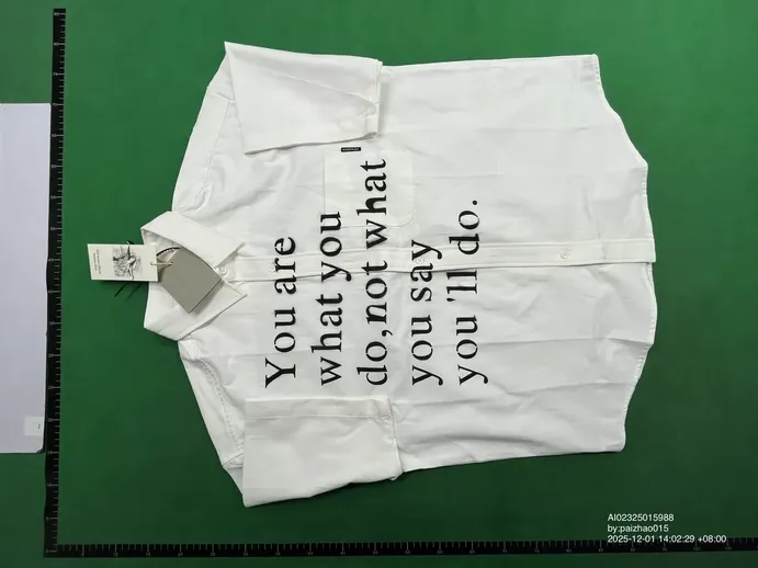 Hell System Text Short Sleeve Shirt QC photo