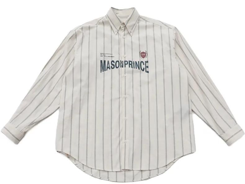 MASONPRINCE Striped Button Up Shirt product photo