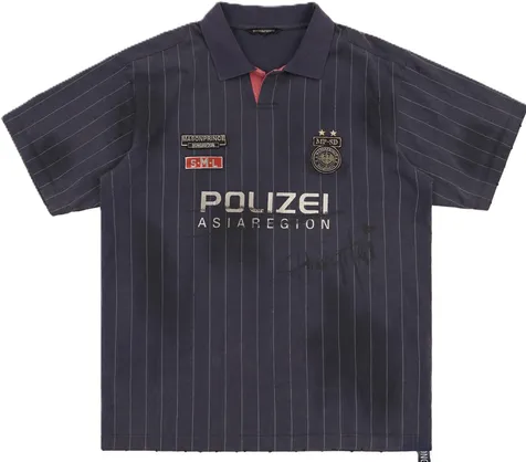 MASONPRINCE Striped Polizei Polo product photo