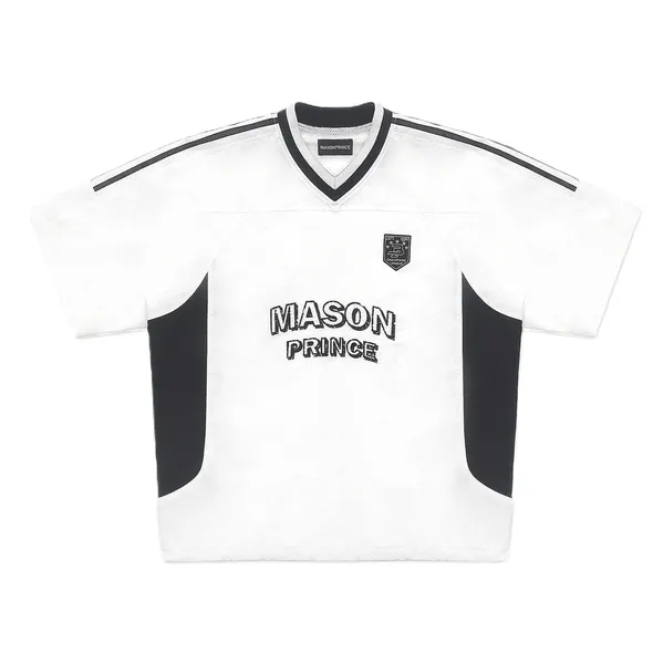 MASONPRINCE White Football Jersey product photo