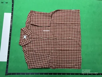 Mertra Plaid Shirt (Brown) QC photo