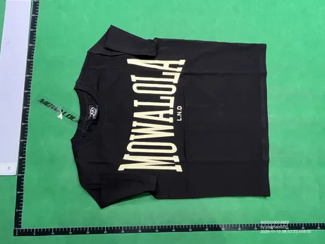 Mowalola Black Logo Tee QC photo