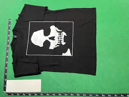 Number Nine 06SS Skull Tee QC photo