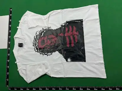 Number Nine Skull Jesus Tee QC photo