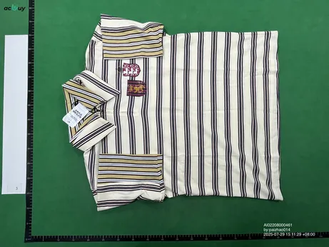 PEOPLESENSE Striped Crown Badge Polo QC photo