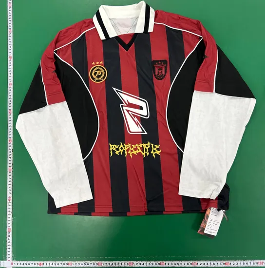 PEOPLESTYLE Red Long Sleeve Football Jersey QC photo