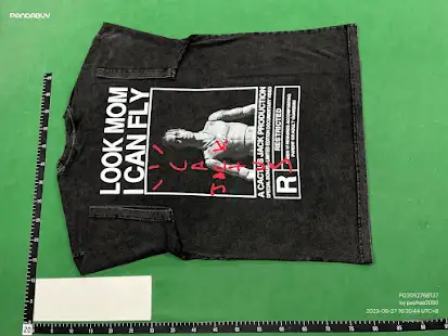 Travis Scott Look Mom I Can Fly Tee #1 QC photo