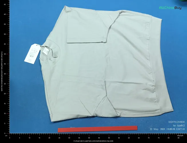 Unbranded Oversized 3/4 Sleeve Blank Tees QC photo