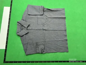 Union Kingdom Boxy Fit Button Up Shirt Navy Blue QC photo