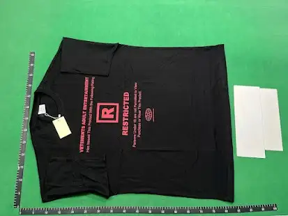 Vetements Adult Entertainment Tee QC photo