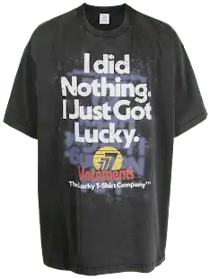 Vetements I Got Lucky Tee product photo