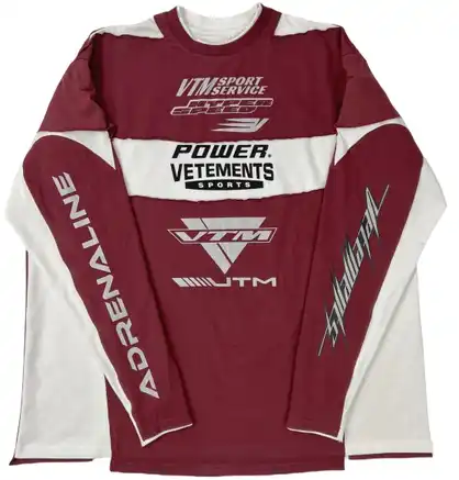 Vetements Power Sports Racing Long Sleeve product photo