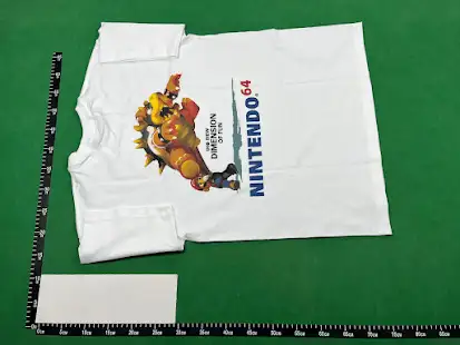 Vintage Super Mario 64 Tee QC photo