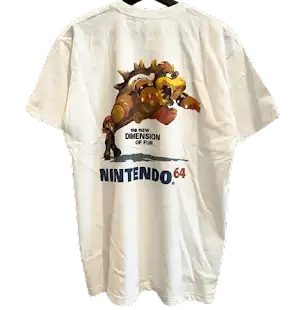 Vintage Super Mario 64 Tee product photo